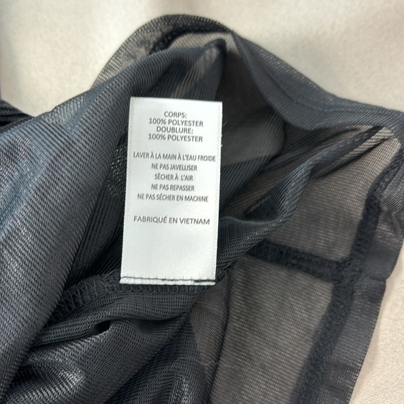 Lush Long Sleeve Twist Front Open Midrift Maxi Dress sz L - Picture 13 of 17